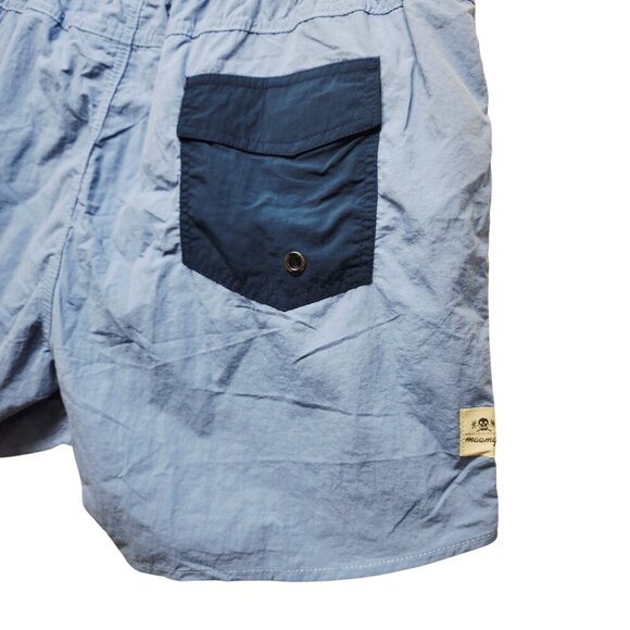 Maamgic Mens Swimming Shorts Size XXL Blue Quick-Dry Elastic Waistband - Picture 6 of 7